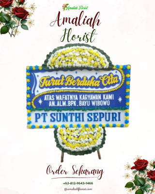 Papan Bunga Duka di Bathin Ii Pelayang