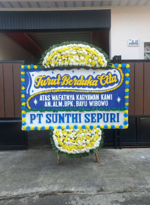 Papan Bunga Duka di Bathin Ii Pelayang