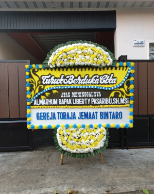 Papan Bunga Duka di Bathin Ii Pelayang